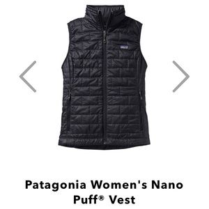 Patagonia Nano Puff Vest Black size Large